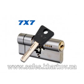 ЦИЛИНДР MUL-T-LOCK 7 Х 7 ( 45*60 ) ключ-ключ