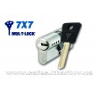 ЦИЛИНДР MUL-T-LOCK 7 Х 7 ( 45*70 ) ключ-ключ