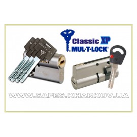 ЦИЛИНДР MUL-T-LOCK Classic X.P ( 59.5 мм ) односторонний , ключ