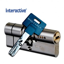 ЦИЛИНДР MUL-T-LOCK Interactive + ( 62 мм ) ключ-ключ